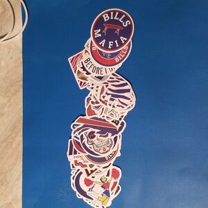 New Buffalo Bills stickers